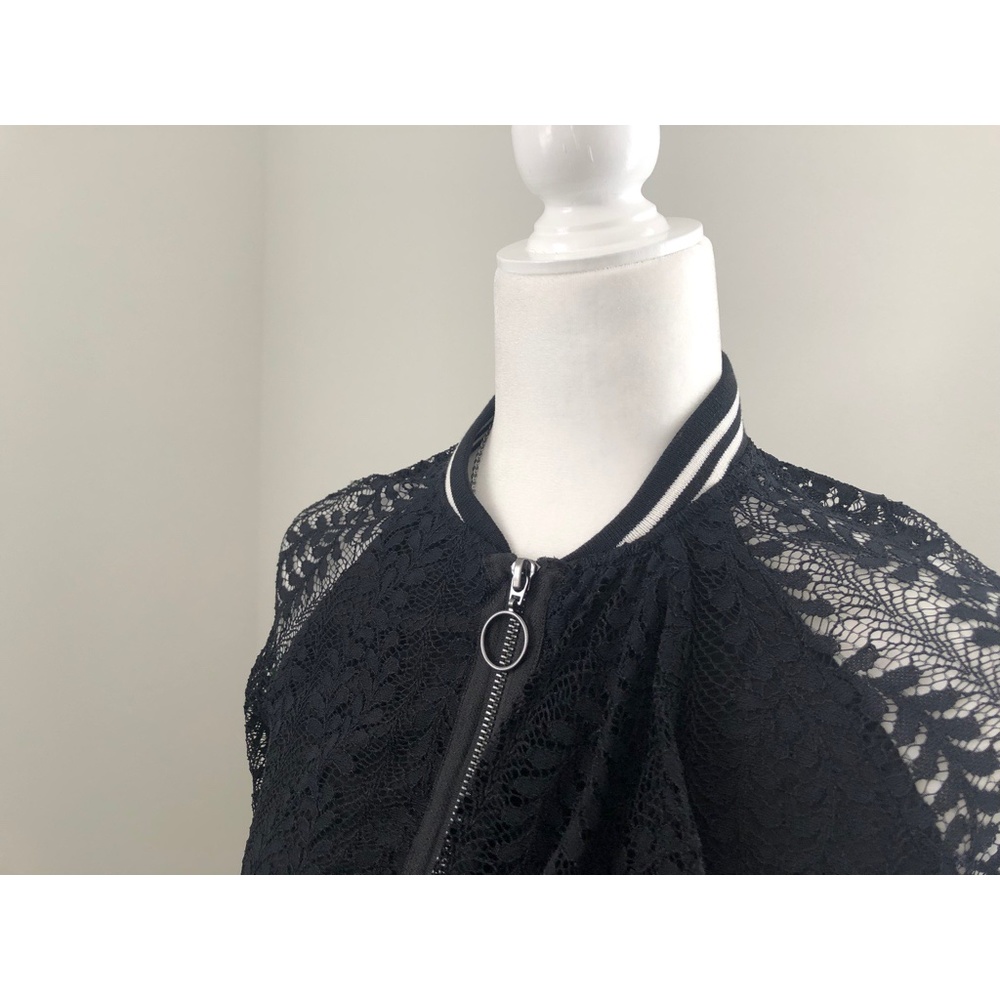 Rachel Roy Lace Ruffle Jacket - Picture 8 of 11